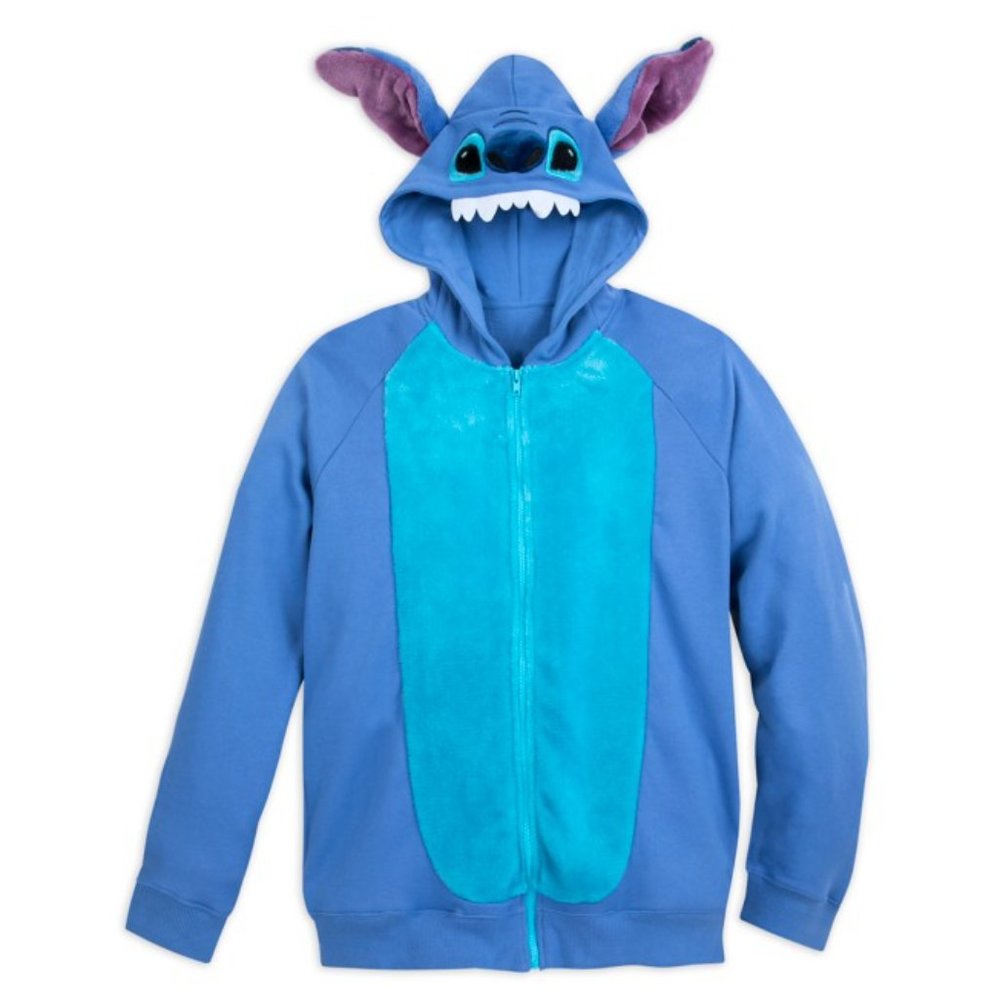Plush Costume Stitch Zip Hoodie